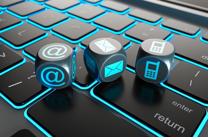 キーボード・サイコロ